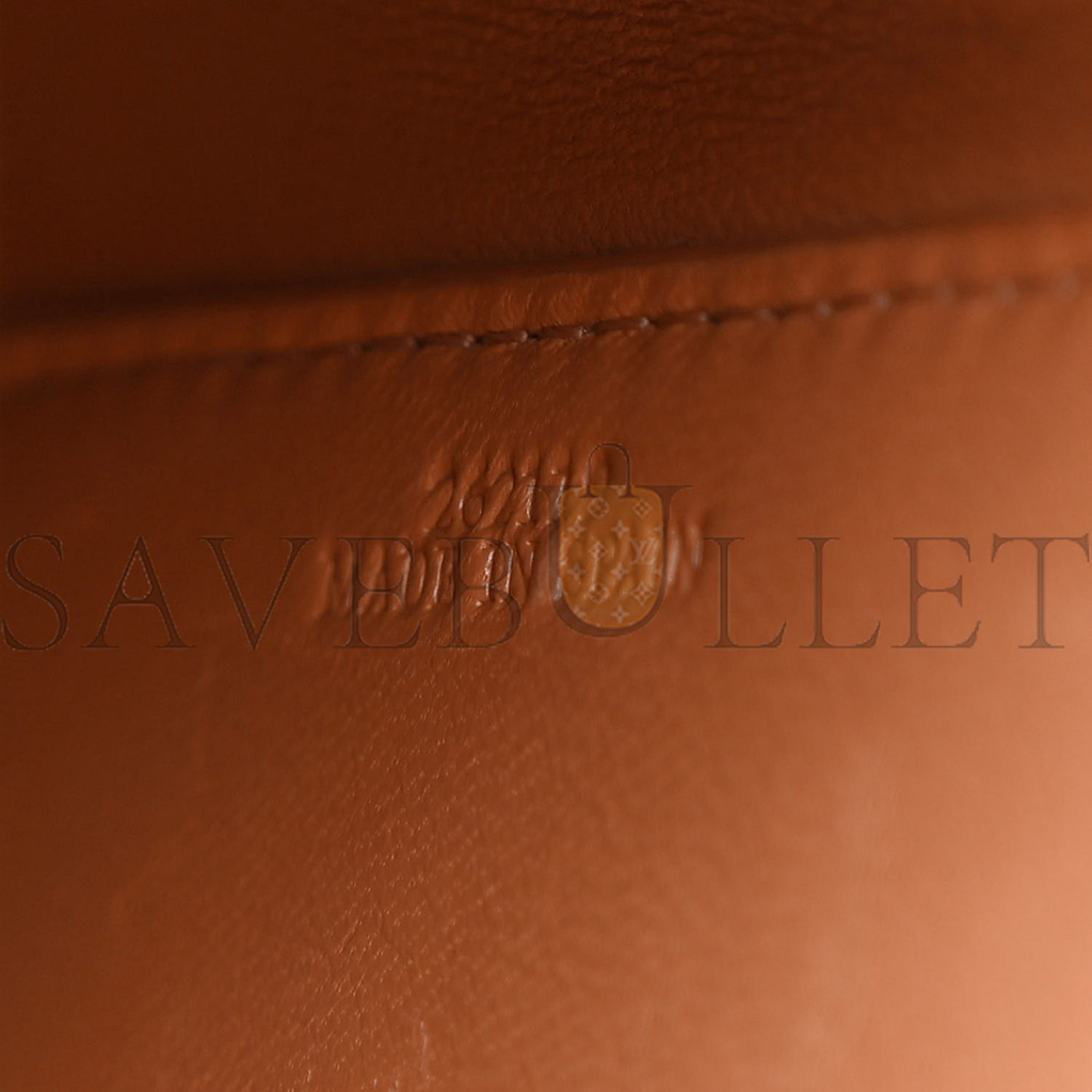 L0ew* SILK CALFSKIN GOYA BAG AVOCADO (22*15*7cm) Master Quality