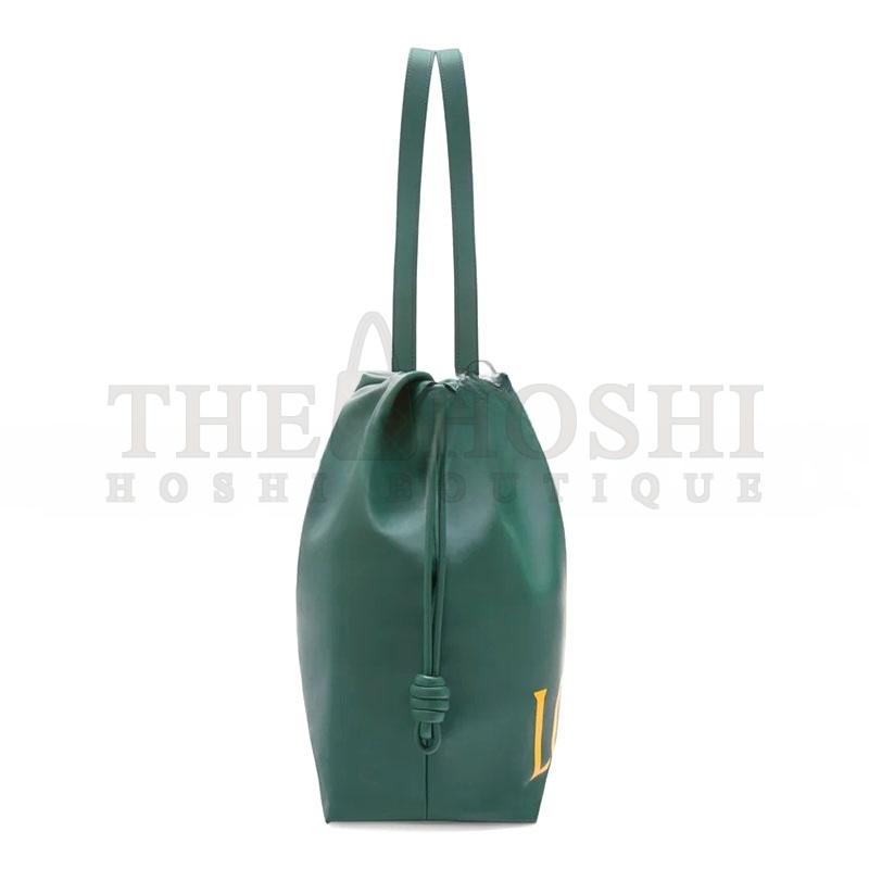 L0ew* FLAMENCO LOGO TOTE IN NAPPA CALFSKIN B411FPLX01 (46*41*12.5cm) Master Quality