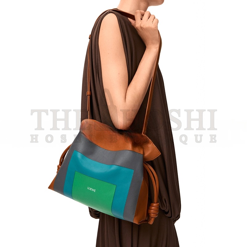 L0ew* MEDIUM FLAMENCO CLUTCH IN NAPPA CALFSKIN A411FC1XDD (30*24.5*10.5cm) Master Quality