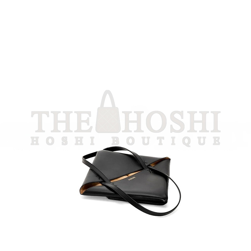 L0ew* MEDIUM PUZZLE FOLD TOTE IN SHINY CALFSKIN A657G50X01-1100 (31.5*25.5*14.5cm) Master Quality