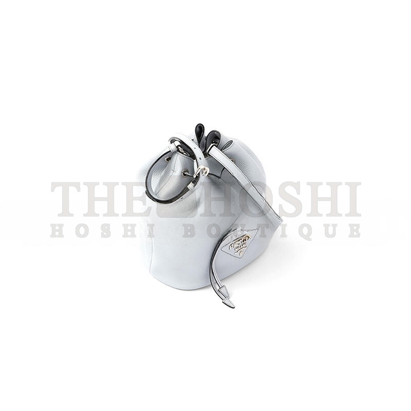 Pra*a LEATHER BUCKET SHOULDER BAG CROSSBODY BAG REGULAR WOMEN