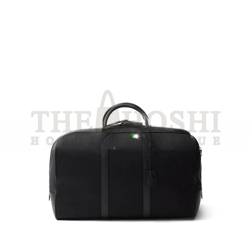 Pra*a RE-NYLON AND SAFFIANO LEATHER TOTE TRAVEL BAG 2VC013 (55*33*27cm) Master Quality