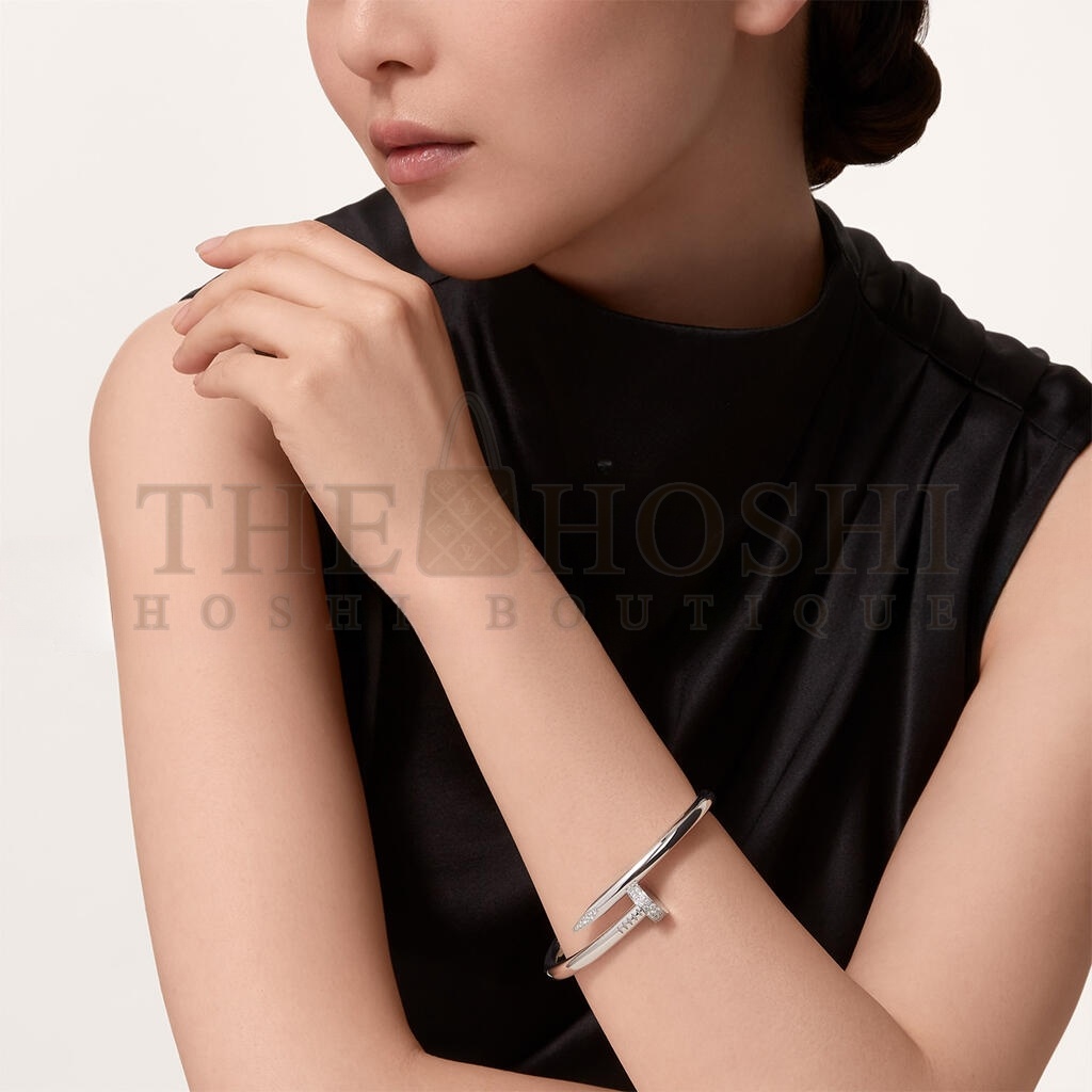 Ca*t1er JUSTE UN CLOU BRACELET, MEDIUM MODEL N6721617 Master Quality