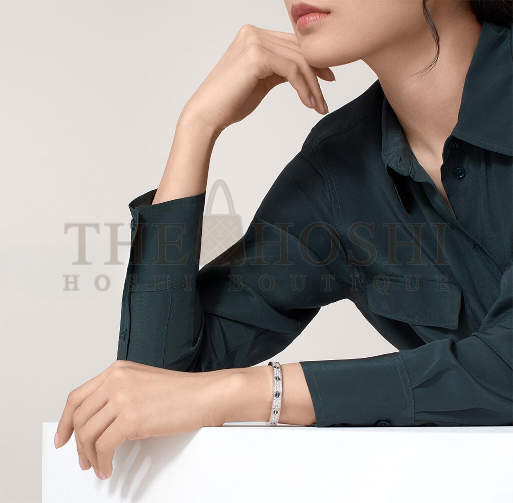 Ca*t1er LOVE BRACELET, D1am0nd-PAVED, CERAMIC N6032417 Master Quality