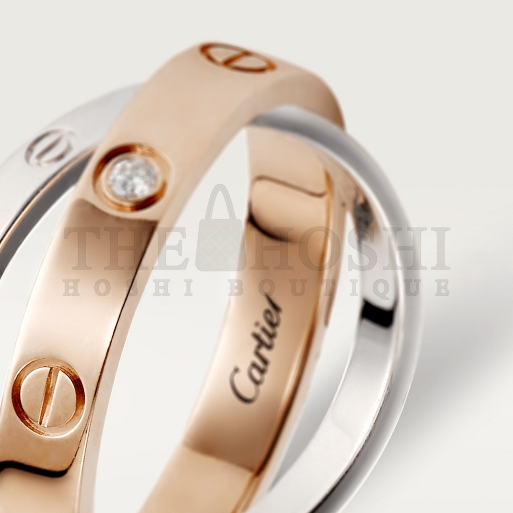 Ca*t1er LOVE RING, 6 D1am0ndS B4094300 Master Quality