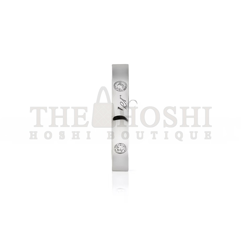 Ca*t1er C DE Ca*t1er WEDDING RING, WIDTH 3 MM, 2 D1am0ndS B4077800 Master Quality