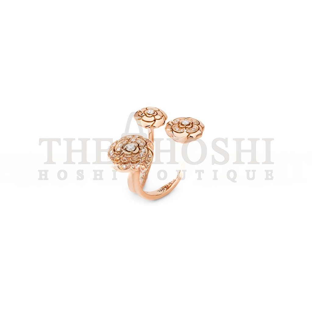 Ch**el EXTRAIT DE CAMÉLIA TRANSFORMABLE RING J11859 Master Quality