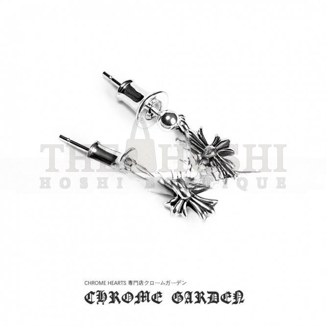 Ch*0me He**ts CROSS BABYFAT DROP EARRINGS Master Quality