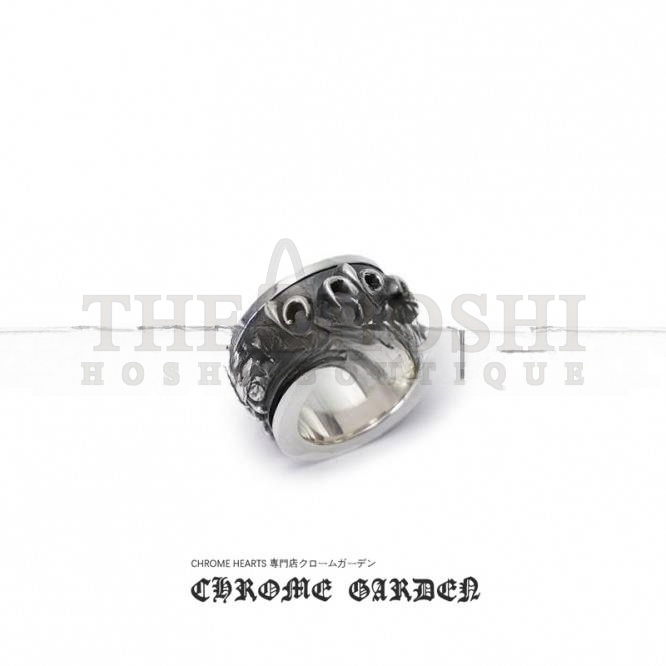 Ch*0me He**ts BS FLEUR SPINNER RING Master Quality