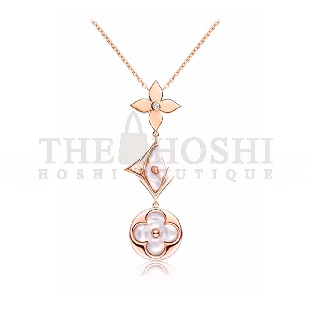 L0vis Vvtt0n LV COLOR BLOSSOM NECKLACE Q94262 Master Quality