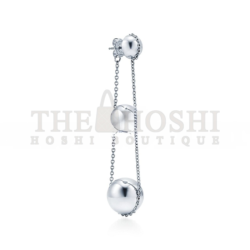 T*f*ny TRIPLE DROP EARRINGS IN STERLING SILVER GRP09930 Master Quality