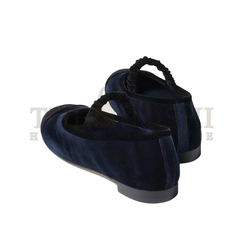 Ch**el MARY JANES VELENT NAVY BLUE G46542 Master Quality