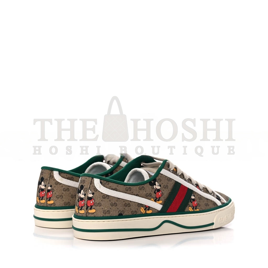 Gvc*1 X DISNEY MINI VINTAGE GG Svp*me MONOGRAM MICKEY MOUSE 1977 TENNIS SNEAKERS Master Quality
