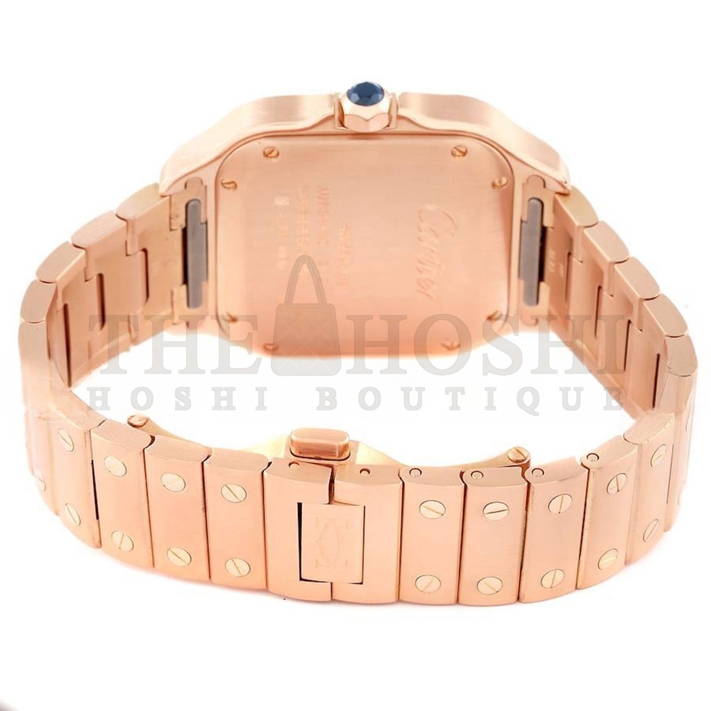 Ca*t1er SANTOS ROSE GOLD MIDSIZE 35.1MM WATCH WGSA0008 Master Quality